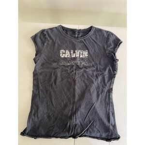 Calvin Klein Shirt Women Size M - Vintage